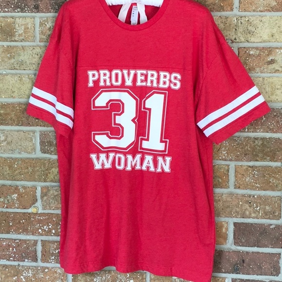Proverbs 31 Woman tee - Picture 1 of 5
